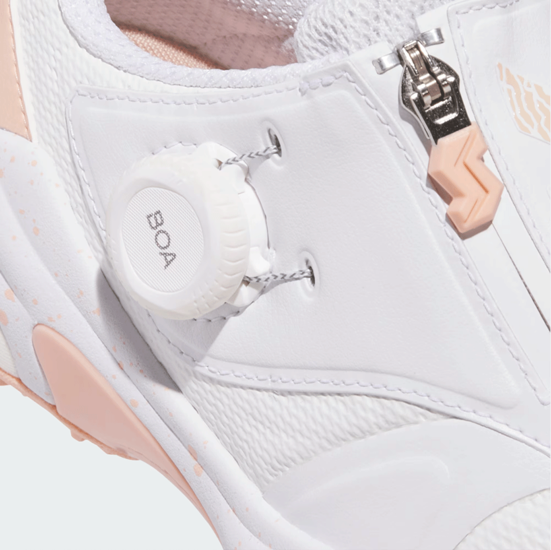  новый товар # Adidas #2025.1#wi мужской код Chaos -25 боа шиповки отсутствует #JH6126#CLOUD WHITE/POWDER CORAL/WARM CLAY#24.0CM# стандартный 