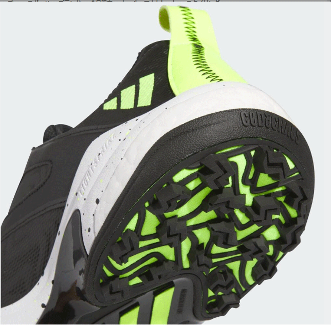  новый товар # Adidas #2024.7# код Chaos -25- боа #IG8703# core черный |rusido лимон | foot одежда - белый #25.5CM# стандартный товар 