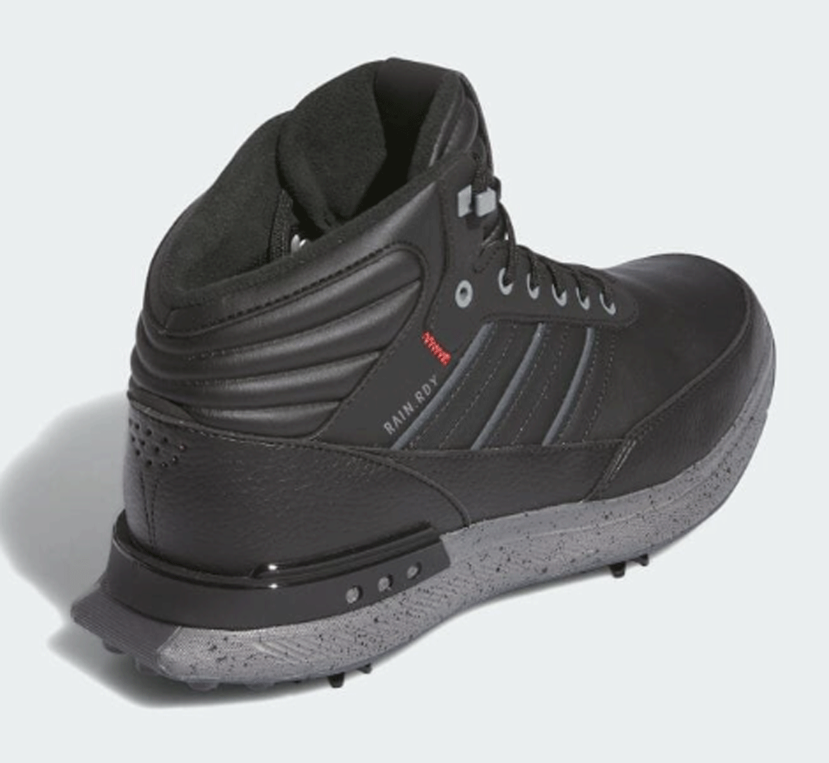 новый товар # Adidas #2024.7#S2G RAIN.RDY#IH5177# core черный | железный металлик | бойцовая рыбка - алый #28.0CM# вид . видеть нет водостойкость талант