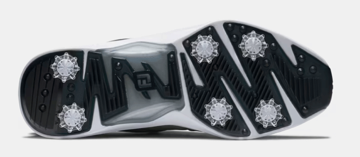 新品■フットジョイ■ハイパーフレックス ボア スパイク■#55478■グレー／ホワイト■27.0CM■WIDE:EEE■ツアーレベルの安定性 快適性■_画像4