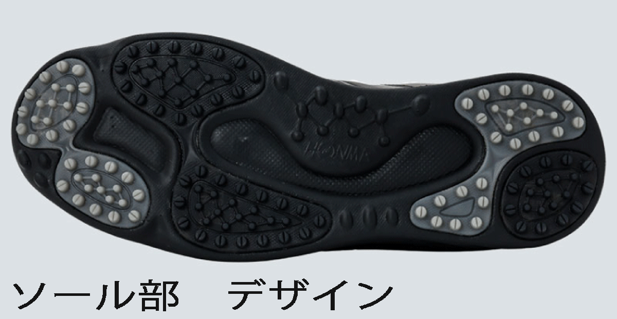新品■ホンマ■2025.3■ヒモ式 スパイクレス■SR12503■ホワイト■26.5CM■クッション性とサポート性に優(yōu)れた4E幅広モデル■正規(guī)品