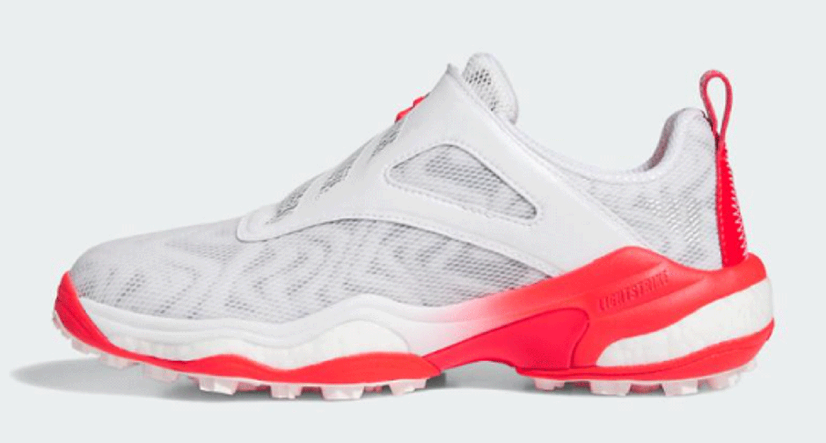  новый товар # Adidas #wi мужской код Chaos -25 боа шиповки отсутствует #IH8509# белый | серебряно-металлический |rusido красный #23.0CM# стандартный 