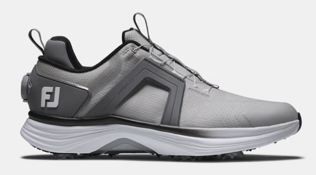 新品■フットジョイ■ハイパーフレックス ボア スパイク■#55478■グレー／ホワイト■27.0CM■WIDE:EEE■ツアーレベルの安定性 快適性■_画像5