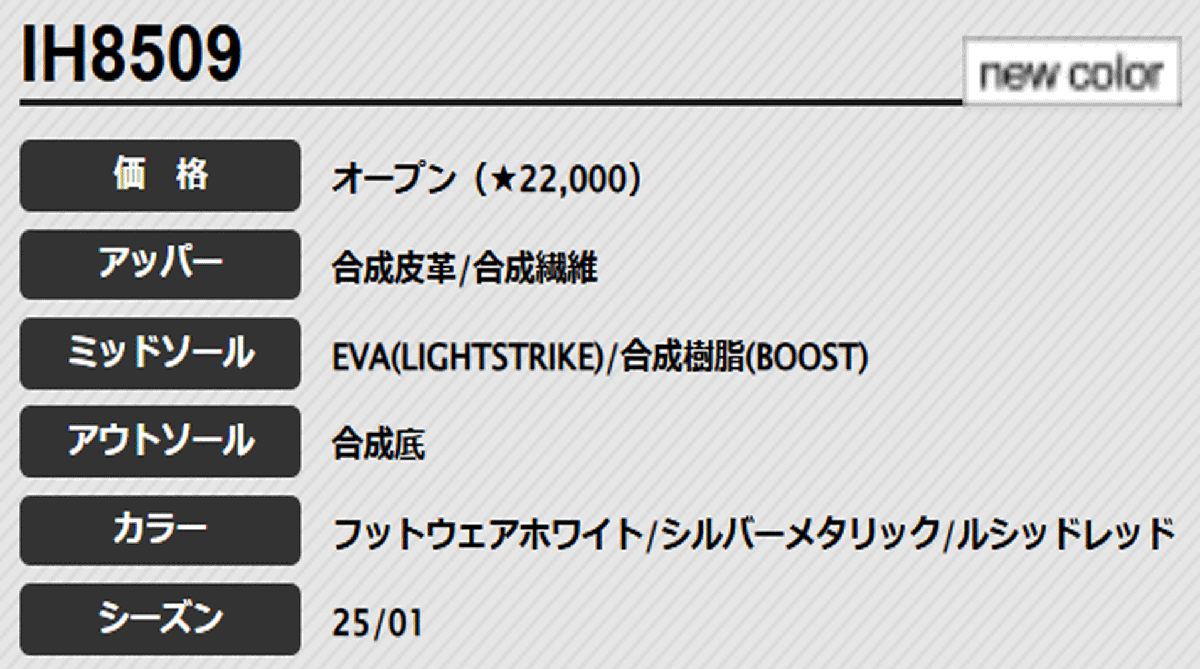  новый товар # Adidas #wi мужской код Chaos -25 боа шиповки отсутствует #IH8509# белый | серебряно-металлический |rusido красный #23.0CM# стандартный 