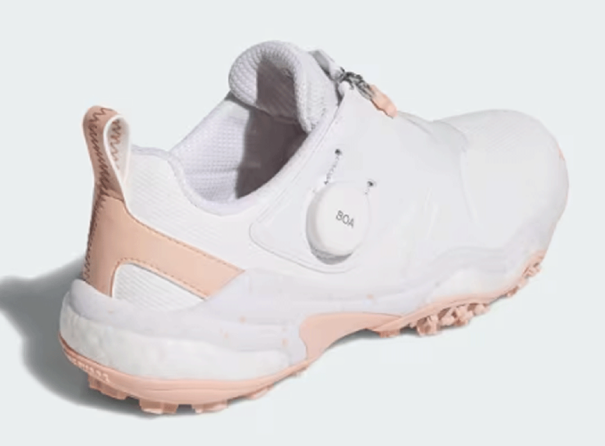  новый товар # Adidas #2025.1#wi мужской код Chaos -25 боа шиповки отсутствует #JH6126#CLOUD WHITE/POWDER CORAL/WARM CLAY#24.0CM# стандартный 
