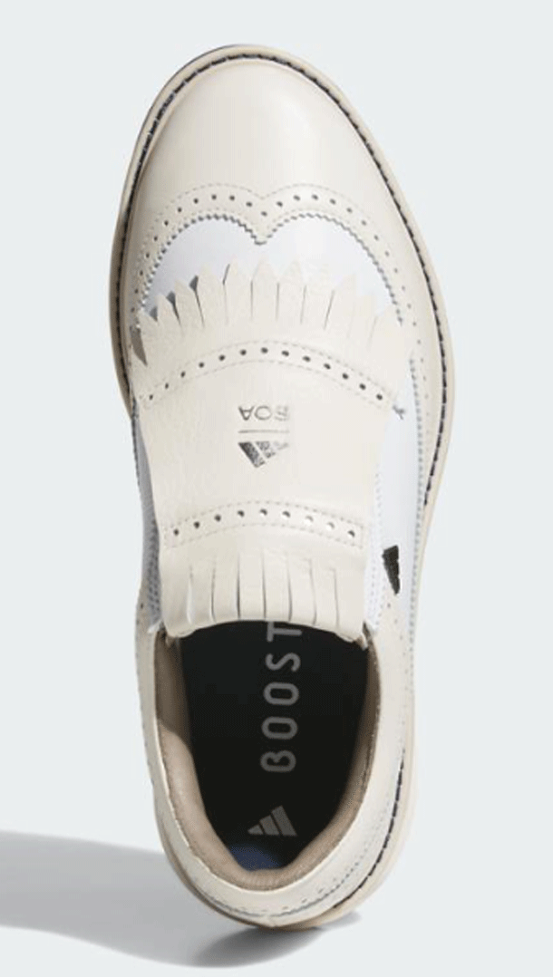 新品■アディダス■2025.1■MC87 ボア スパイクレス■JH6148■オフホワイト／フットウェアーホワイト／カレッジネイビー■25.5CM■正規品_画像3