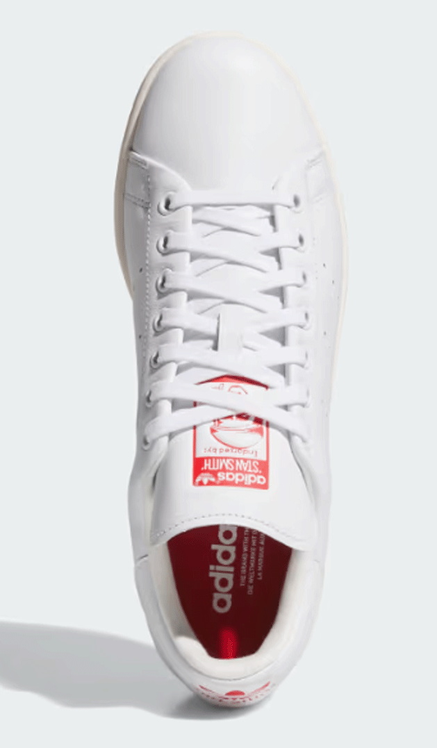 新品■アディダス■2025.2■スタンスミス ゴルフ フルグレイン レザー スパイクレス■JH6155■CLOUD WHITE/OFF WHITE/SCARLET■26.0CM■
