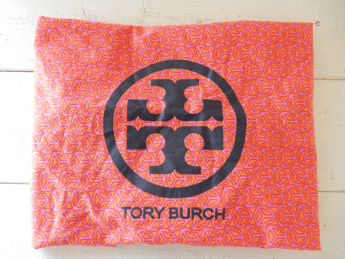 本革☆TORY BURCH(トリーバーチ)☆A(yù)4対応☆5ポケット☆肩掛けO(jiān)K☆トートバッグ　ブラック(保存袋付き)