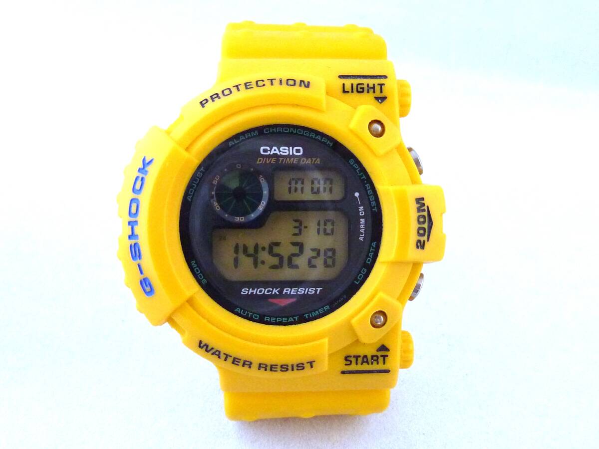 CASIO G-SHOCK DW-6300-9 初代フロッグマン イエロー 美USED CASIO G-SHOCK DW-6300-9 初代フロッグマン イエロー 美USED