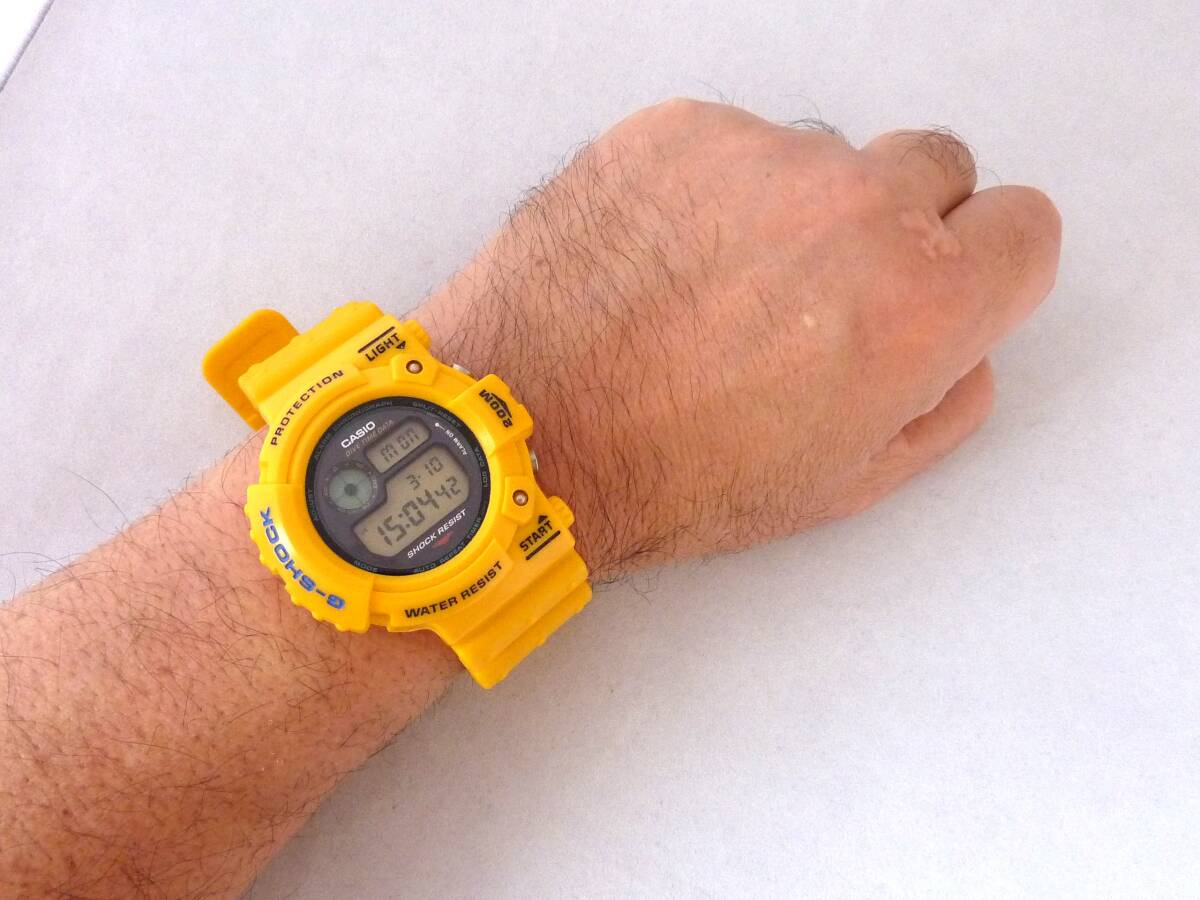 CASIO G-SHOCK DW-6300-9 初代フロッグマン イエロー 美USED CASIO G-SHOCK DW-6300-9 初代フロッグマン イエロー 美USED