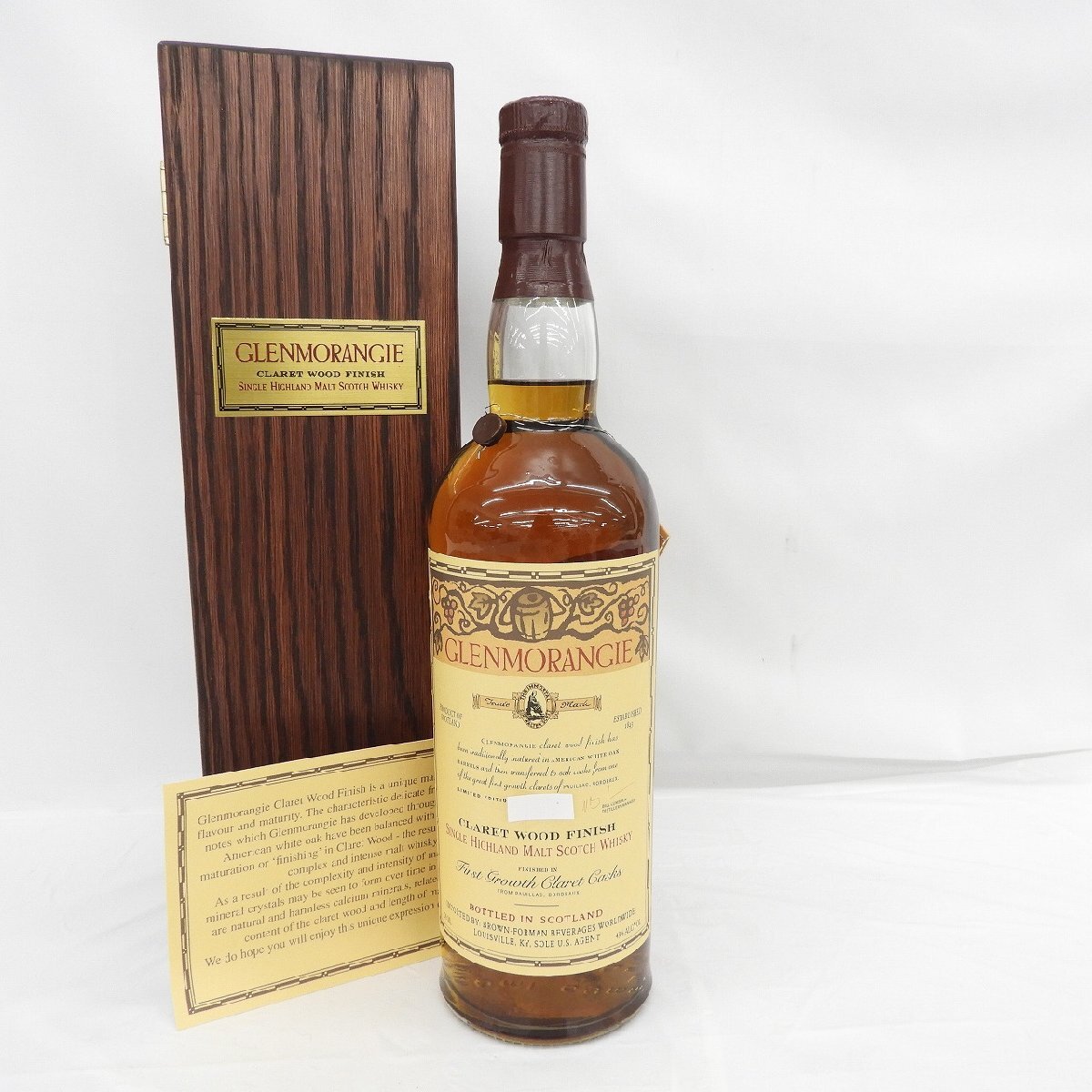 Yahoo!オークション - 【未開栓】GLENMORANGIE グレンモーレンジ