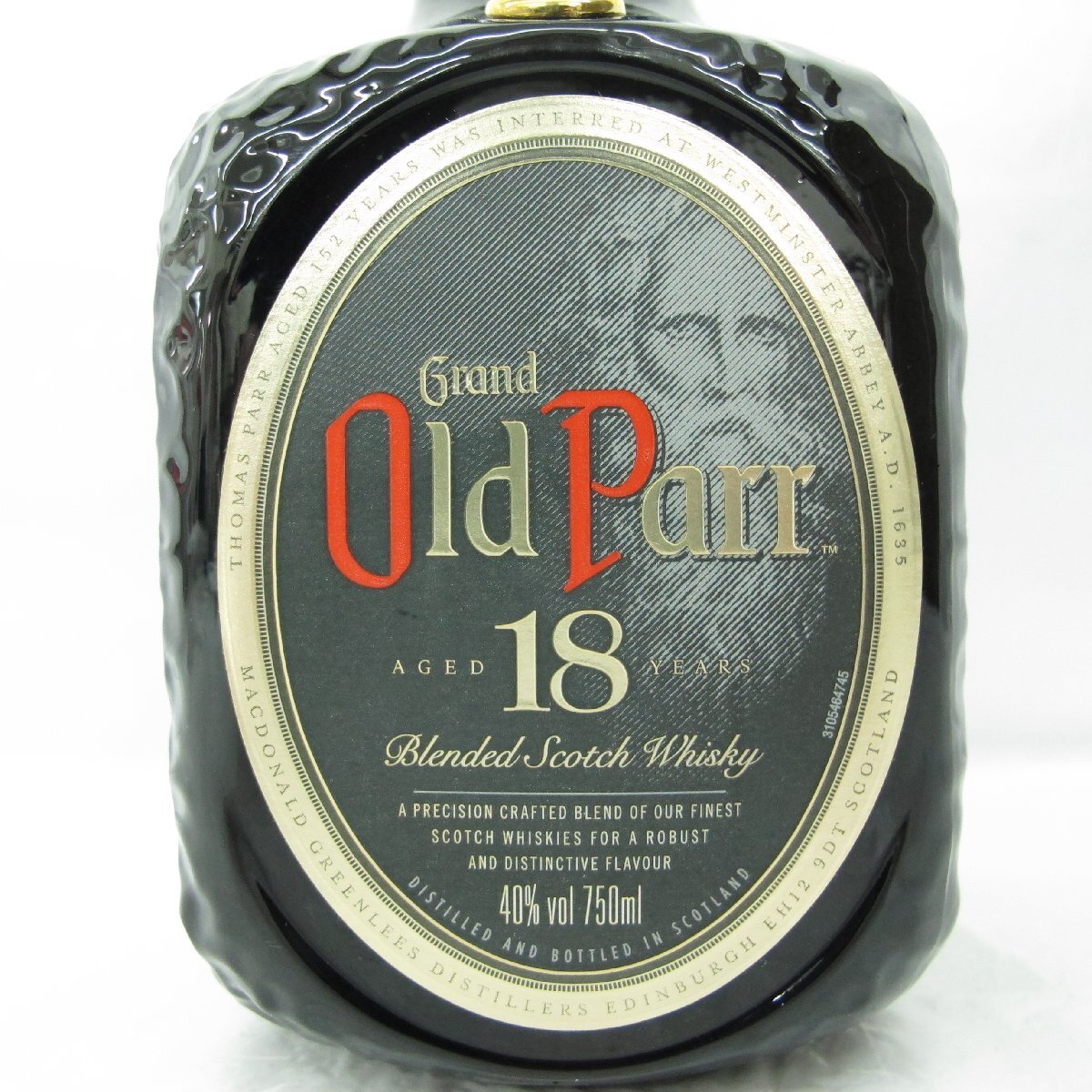 YH-0860】未開栓品 OLD PARR オールドパー 500周年記念ボトル 青