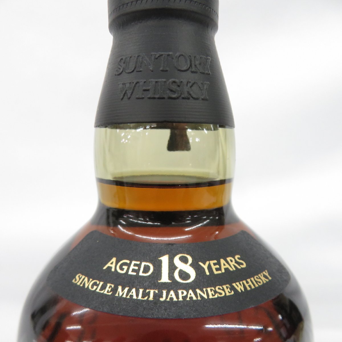 新品同様 サントリー 未開栓】SUNTORY 山崎 シングルモルト 18年 ウイスキー