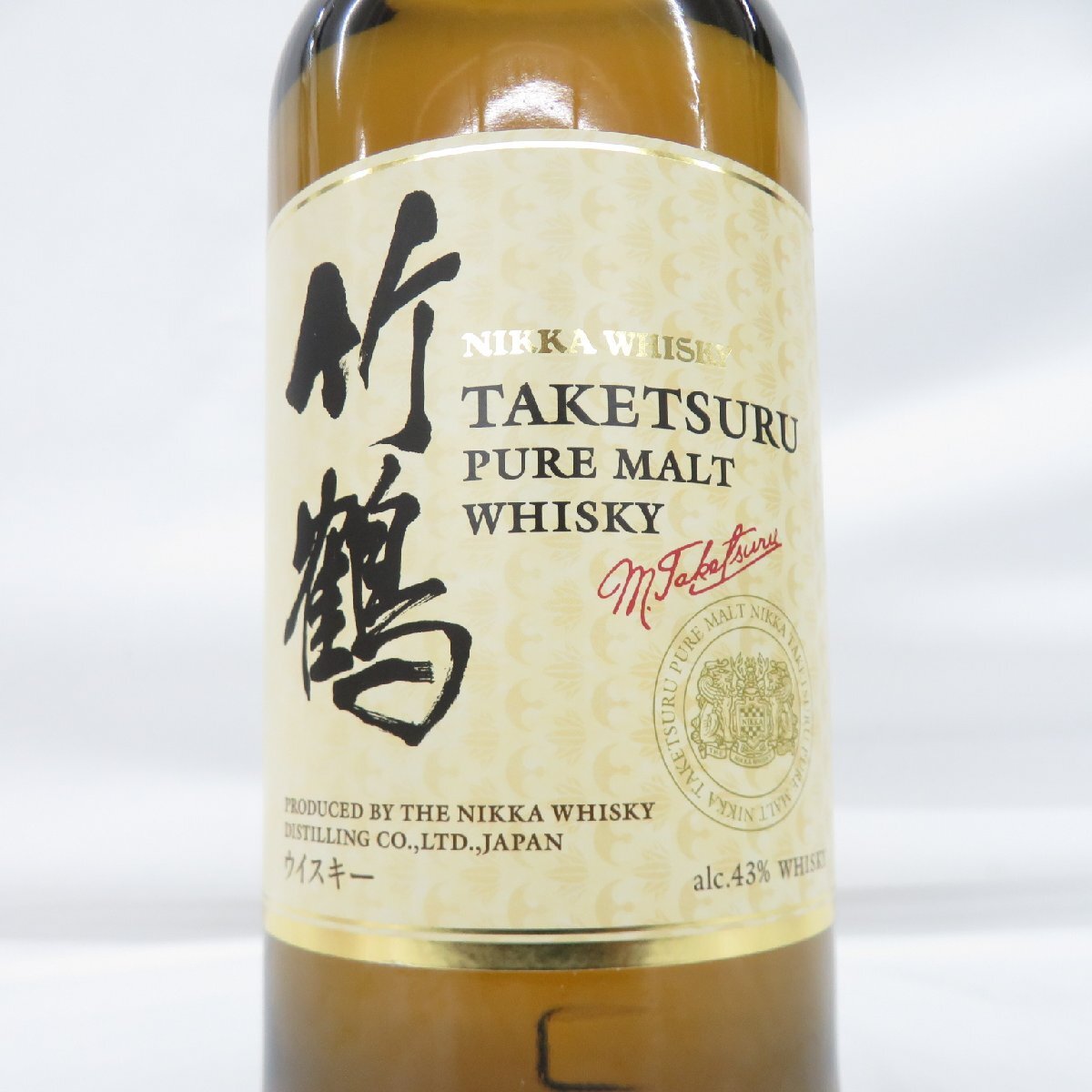 未開栓】NIKKA ニッカ 竹鶴 ピュアモルト 海外向けラベル 未開栓】NIKKA ニッカ 竹鶴 ピュアモルト 海外向けラベル