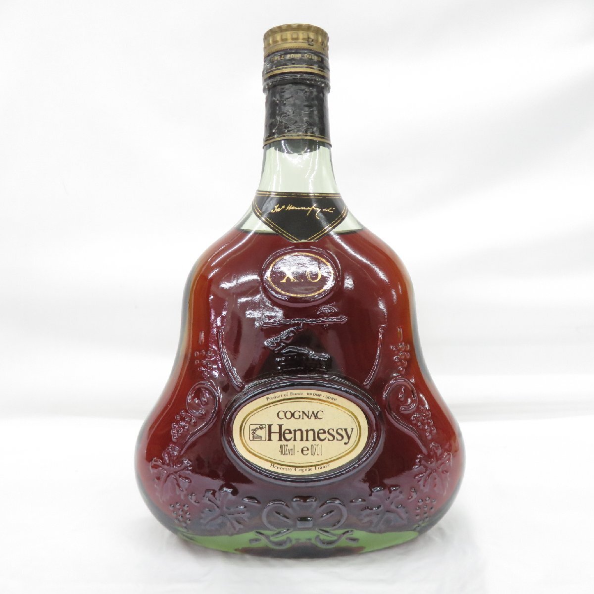 未開栓】Hennessy ヘネシー XO 金キャップ グリーンボトル 未開栓】Hennessy ヘネシー XO 金キャップ グリーンボトル