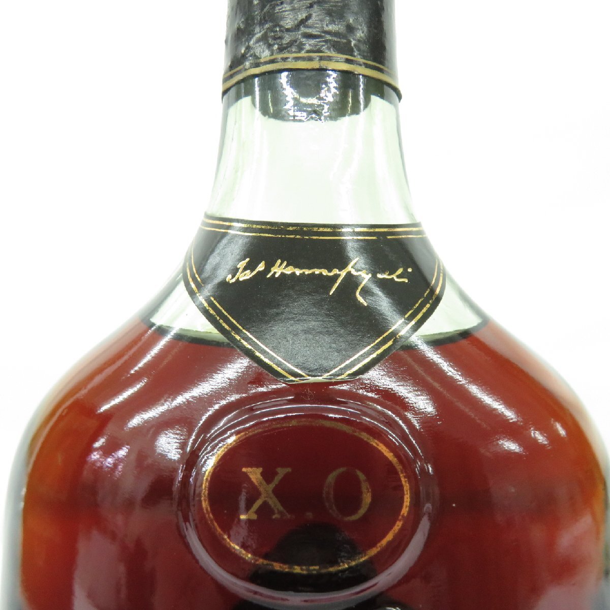 未開栓】Hennessy ヘネシー XO 金キャップ グリーンボトル 未開栓】Hennessy ヘネシー XO 金キャップ グリーンボトル