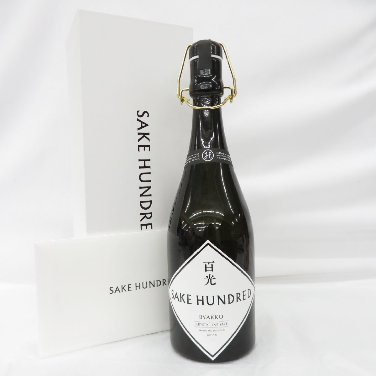 未開栓】SAKE HUNDRED 百光 BYAKKO 日本酒 720ml 15% 箱/冊子付 未開栓】SAKE HUNDRED 百光 BYAKKO 日本酒 720ml 15% 箱/冊子付