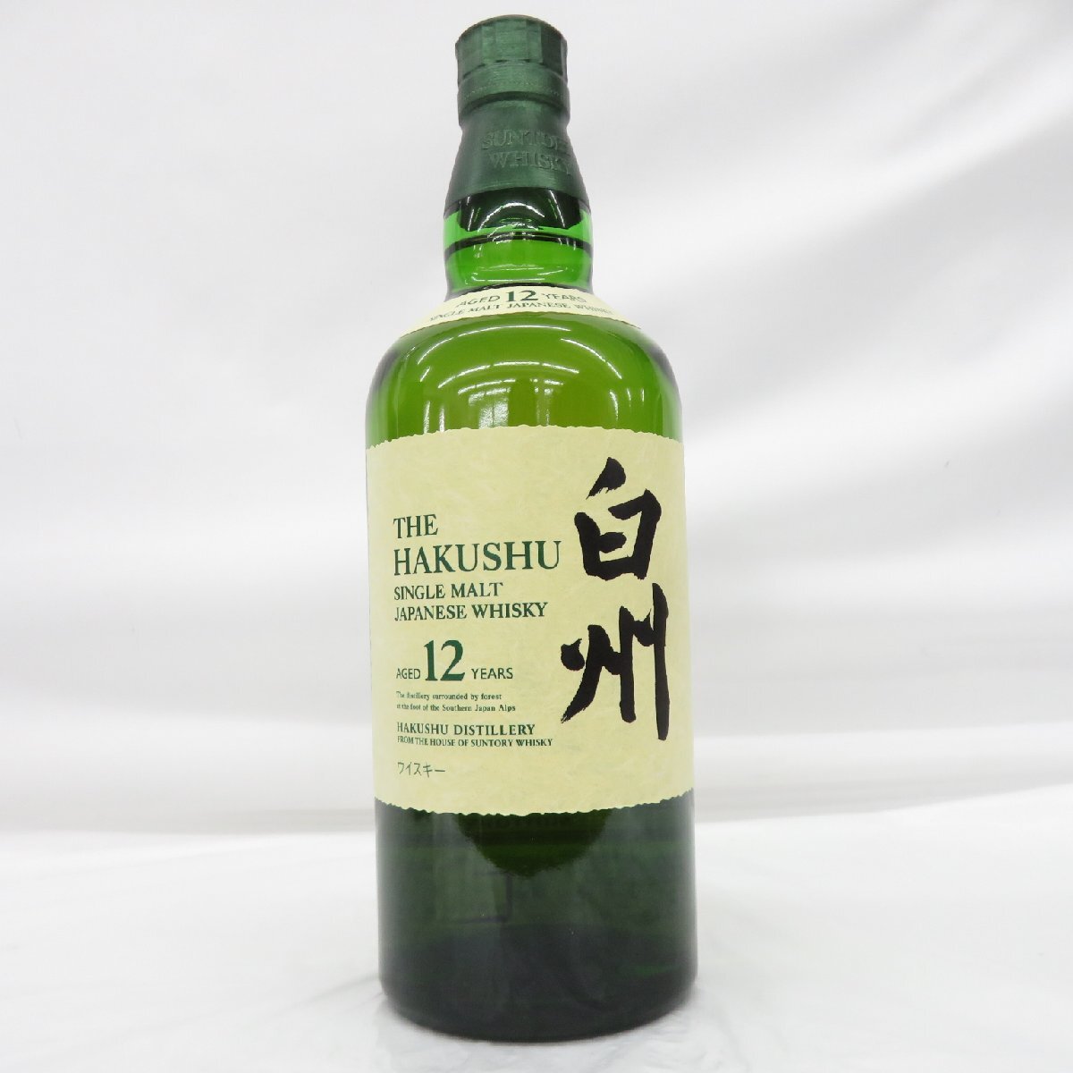 未開栓】SUNTORY サントリー 白州 12年 シングルモルト 海外 未開栓】SUNTORY サントリー 白州 12年 シングルモルト 海外