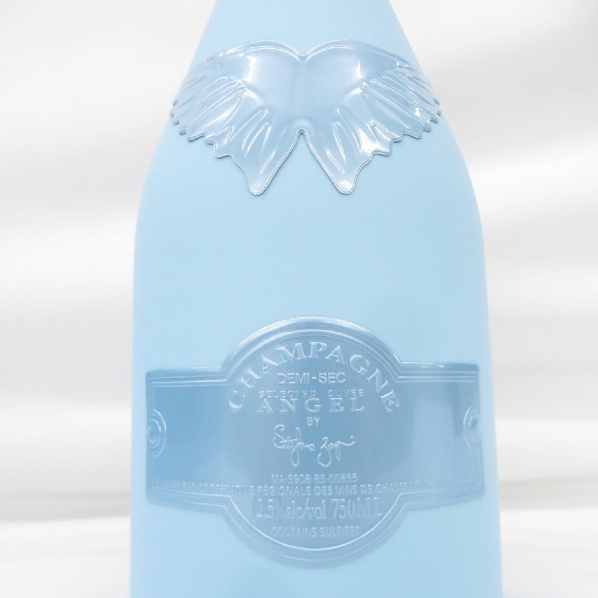 未開栓】ANGEL エンジェル ドゥミセック ブルー レザータイプ 未開栓】ANGEL エンジェル ドゥミセック ブルー レザータイプ