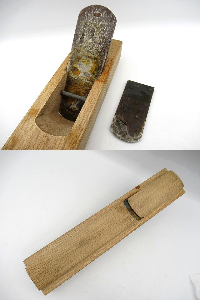 ▲▲中古品 かんな 壽道 青紙付 鉋 鉋身幅約3.2cm 鉋臺全長約21cm 大工道具 DIY用品▲▲