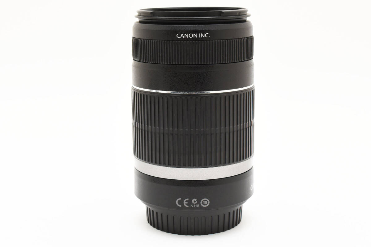 [美品] Canon キャノン EF-S 55-250mm f/4-5.6 IS レンズ / 077