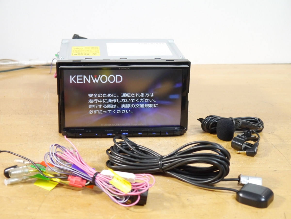【0324】 MDV-D207BT 2025年最新地図 オービス タッチパネル新品 CD/USB/Bluetooth/録音/iPod KENWOODケンウッド