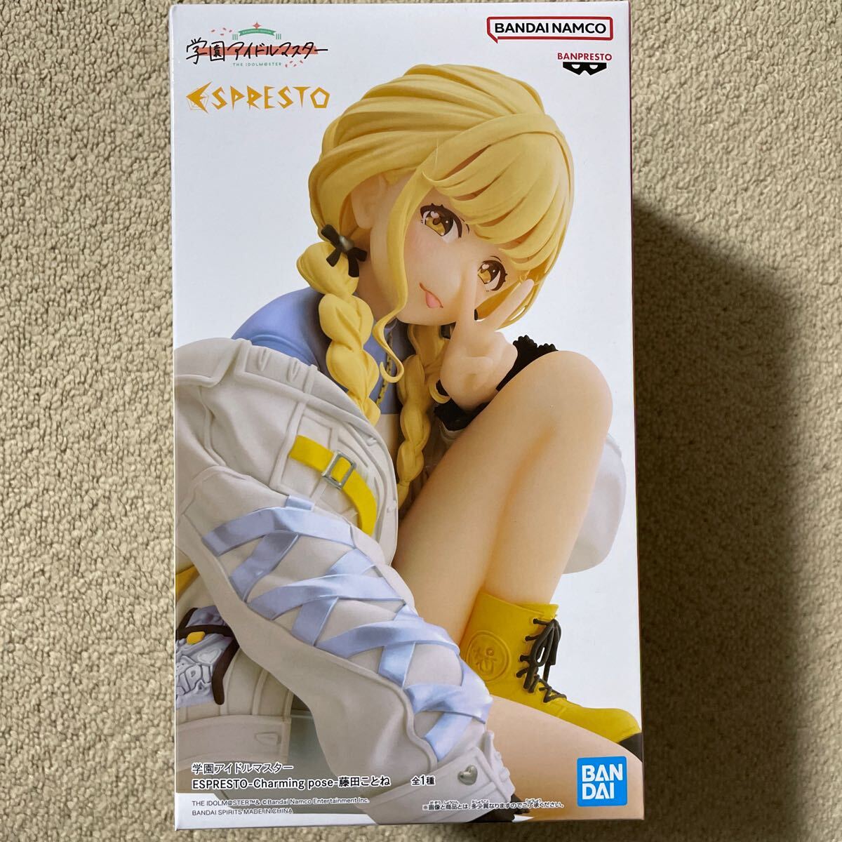 新品未開封 学園アイドルマスター ESPRESTO Charming pose 藤田 新品未開封 学園アイドルマスター ESPRESTO Charming pose 藤田