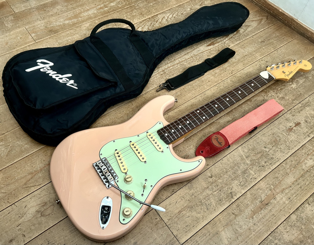 希少最初期 Fender Japan st62-70TX Shell Pink 1996~97年頃 希少最初期 Fender Japan st62-70TX Shell Pink 1996~97年頃