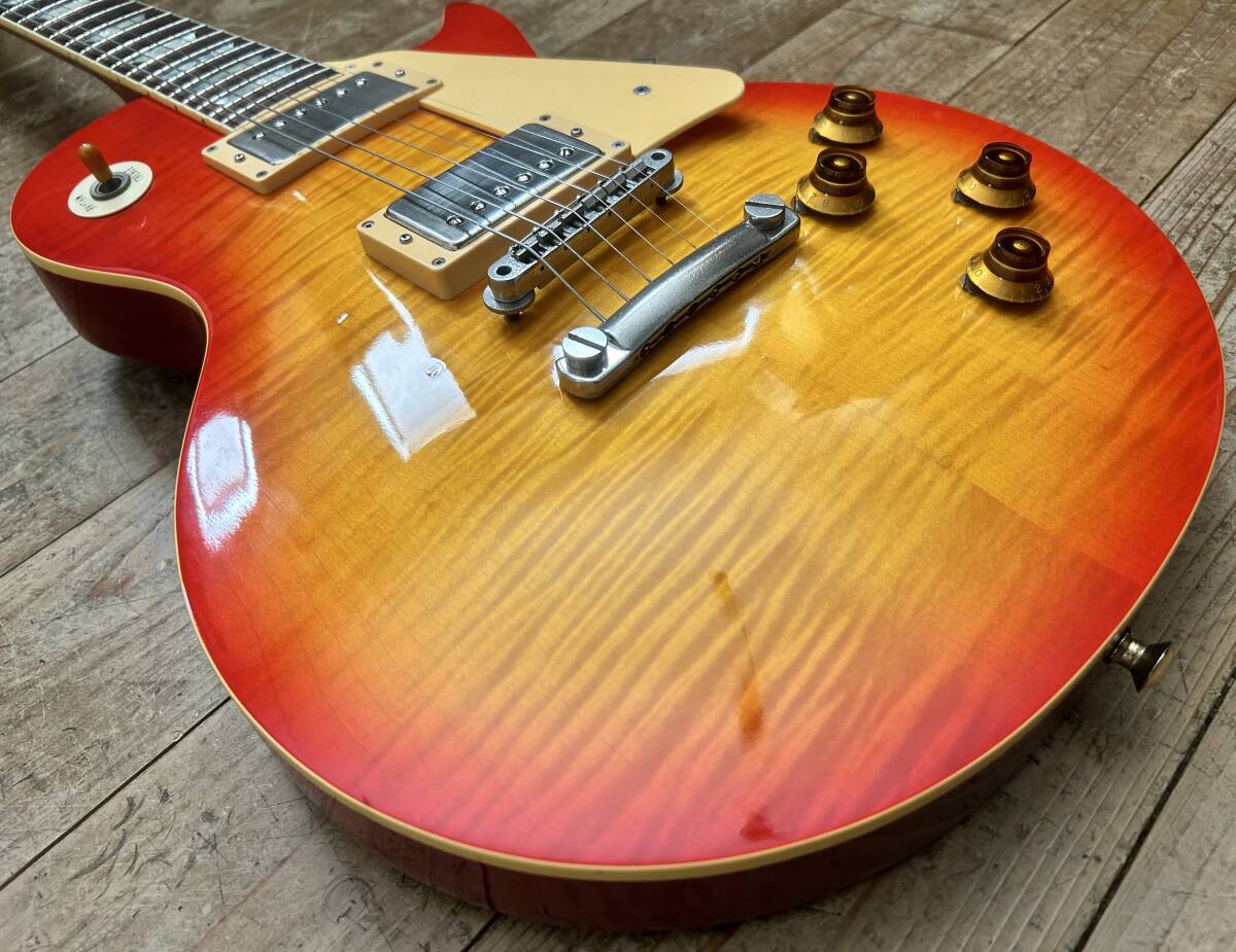 Burny RLG-60(70) ‘59 Mode 約4.1kg Burny Super Grade RLG-60 '59 Model Cherry Sunburst 1990