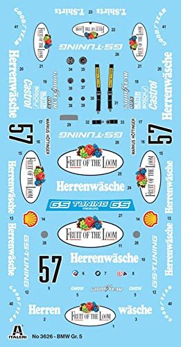 イタレリ 1/24 BMW 320i Gr.5 日本語説明書付属 プラモデル IT3626 成型色_画像3