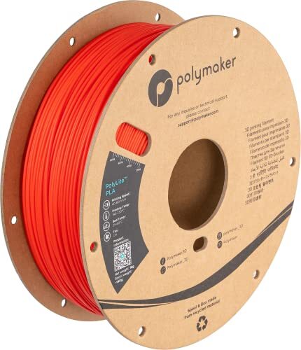 ポリメーカ(Polymaker)3Dプリンタ―用フィラメント PolyLite PLA(3.0) 1.75mm徑 1kg巻 レッド