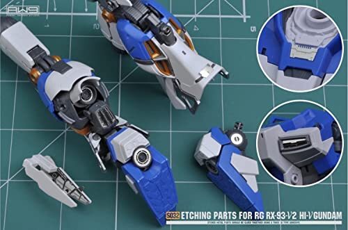 RG HG 1/144 MS改造用 ディテールアップ ハイクオリティーメタルパーツ (RG 1/144 RX-93-V2 Hi-νガンダム用)_画像3
