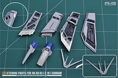 RG HG 1/144 MS改造用 ディテールアップ ハイクオリティーメタルパーツ (RG 1/144 RX-93-V2 Hi-νガンダム用)_画像5