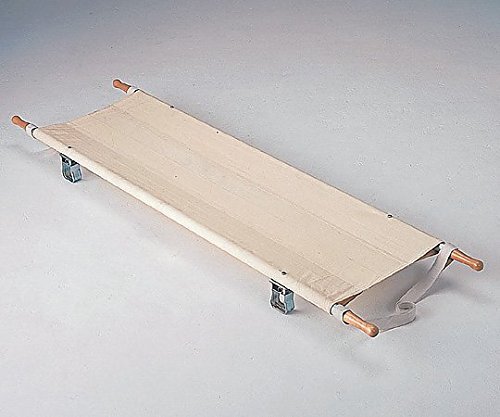 松永製作所 二ツ折担架 スチ-ル製 540×2040mm 7.0kg スチール製