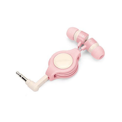 ピージーエー PG-SIH3PK1(ピンク) ステレオインナーイヤーヘッドホン リールタイプ