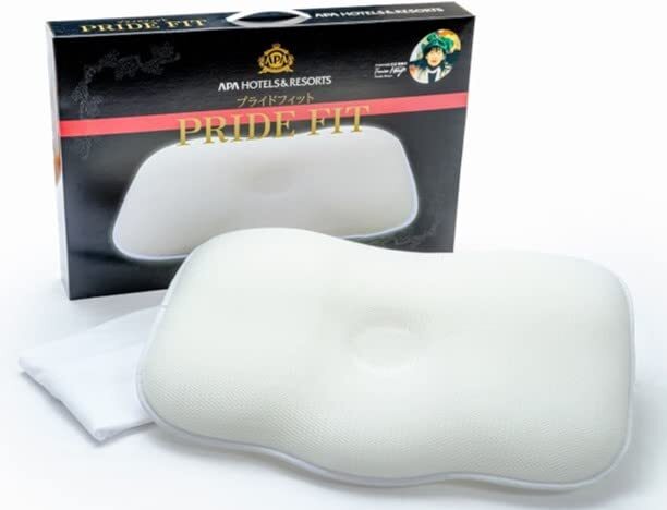 アパホテル 枕 PRIDEFIT(プライドフィット) APA オリジナル 3Dメッシュ まくら 高反発 安眠枕 通気性 ホテル仕様 快眠 丸洗い可能