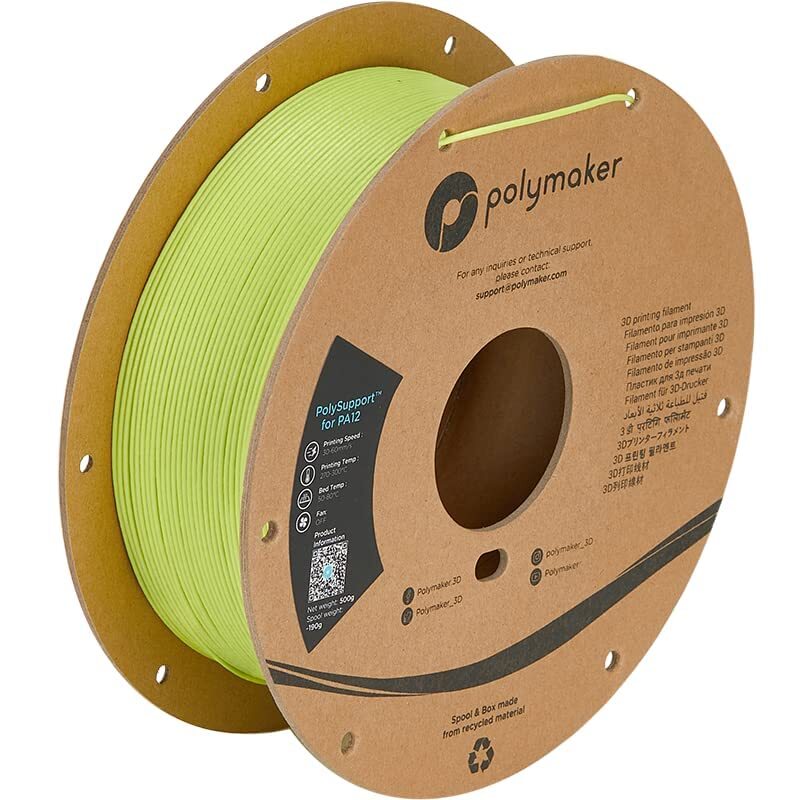 ポリメーカー(Polymaker) 3Dプリンター用サポート材フィラメントPolySupport for PA12