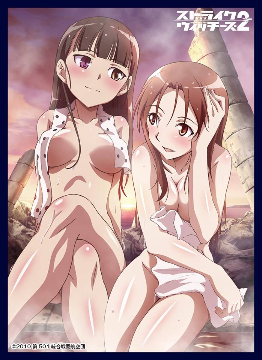 クロックワークス スリーブコレクションVol.57 ストライクウィッチーズ2 坂本＆ミーナ_画像1