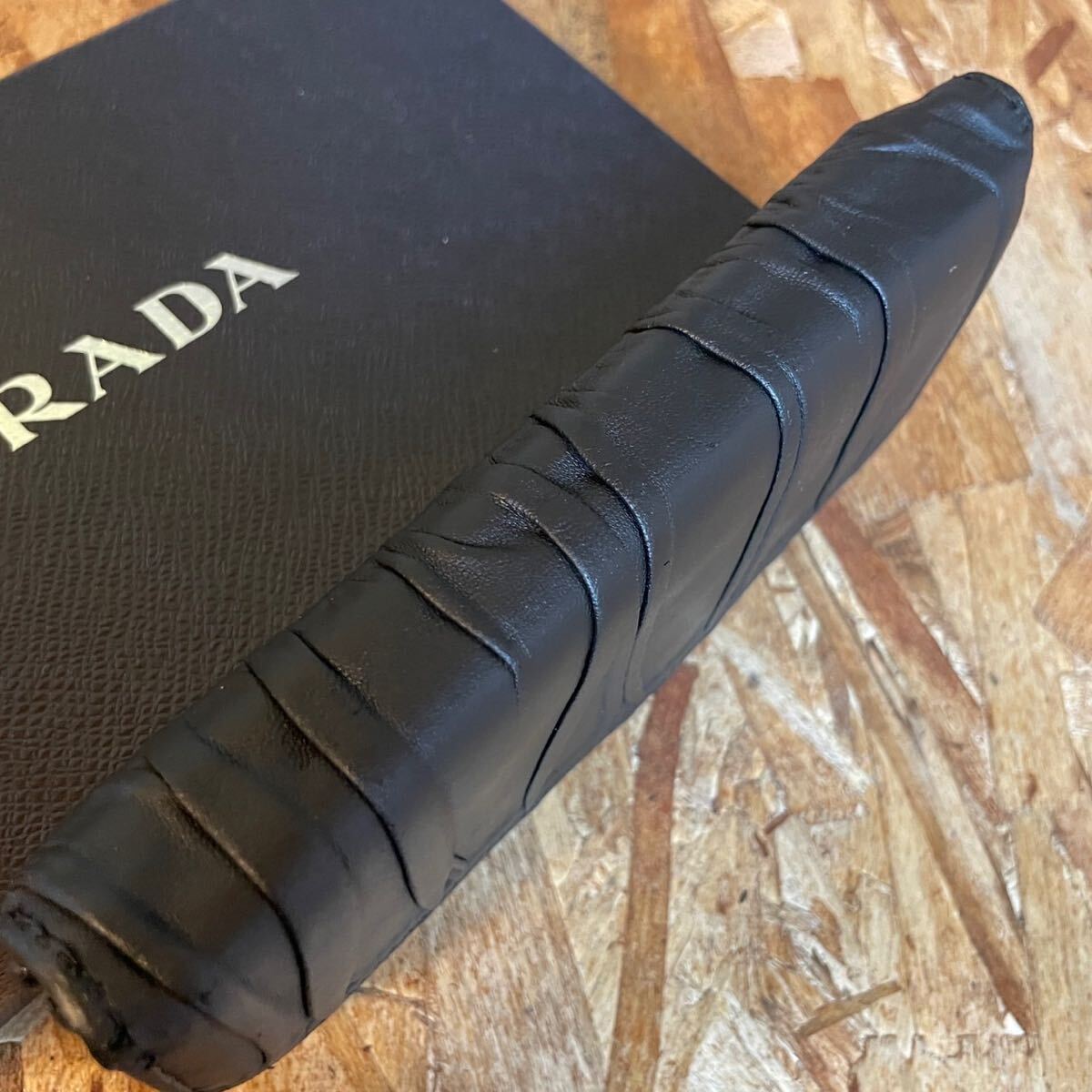 一円 美品 PRADA プラダ サフィアーノレザー 男女 レザー 長財布 一円 美品 PRADA プラダ サフィアーノレザー 男女 レザー 長財布