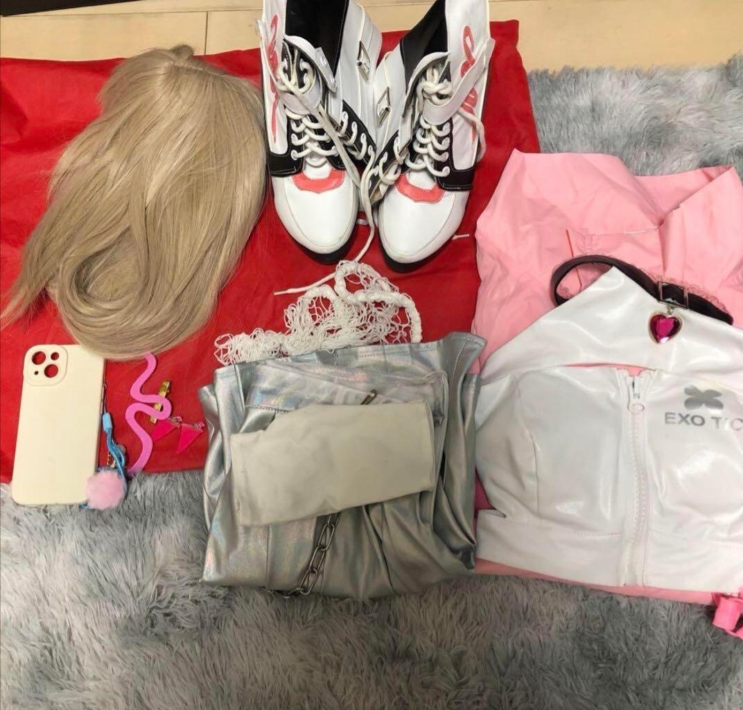 勝利の女神NIKKE ニケ バイパー コスプレ衣装 XLサイズ ウィッグ 勝利の女神NIKKE ニケ バイパー コスプレ衣装 XLサイズ ウィッグ