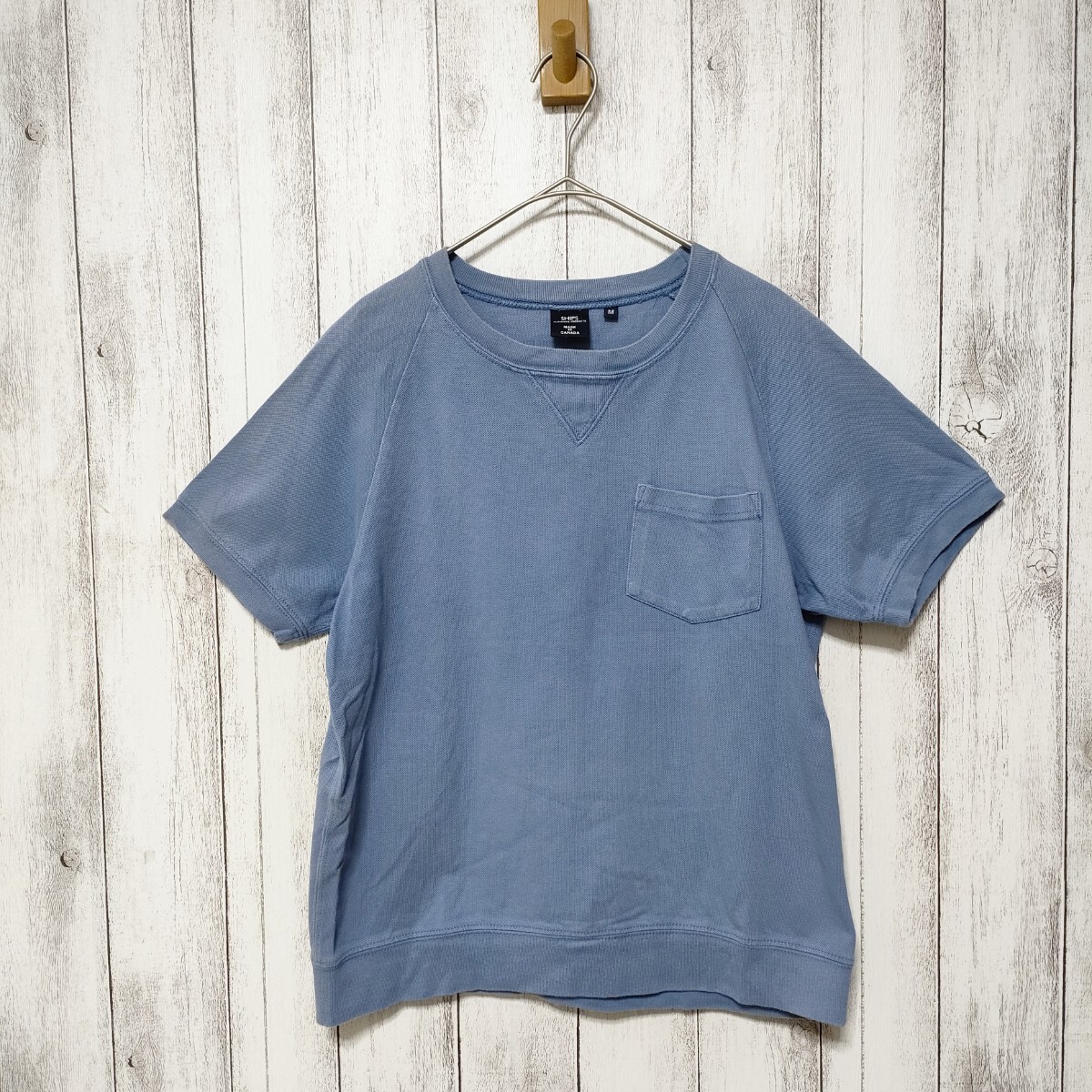 SHIPS シップス (M)　半袖 トップス