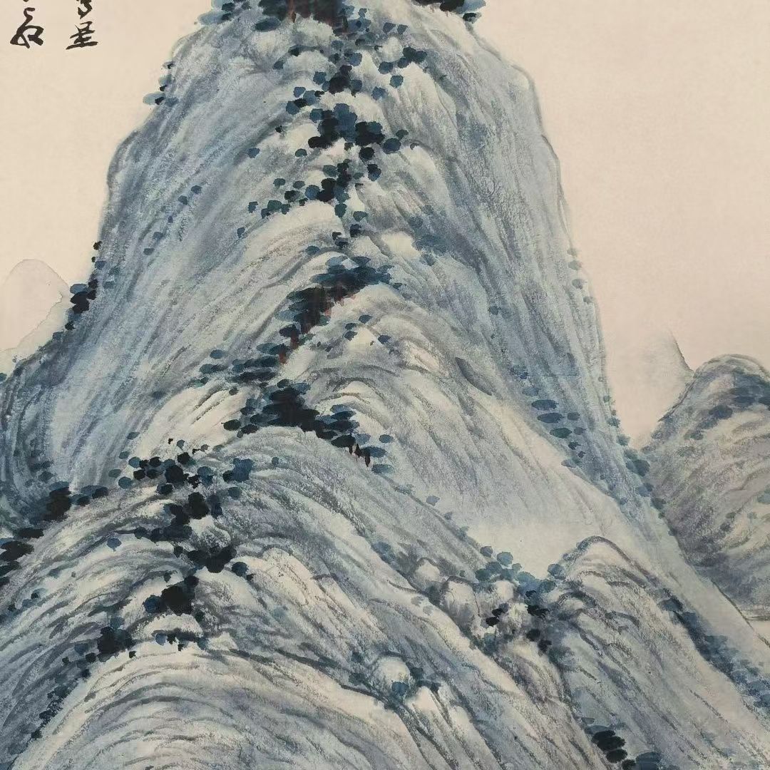F41中国美術 張大千 山水画 置物(掛軸)|売買されたオークション F41中国美術 張大千 山水画 置物(掛軸)|売買されたオークション