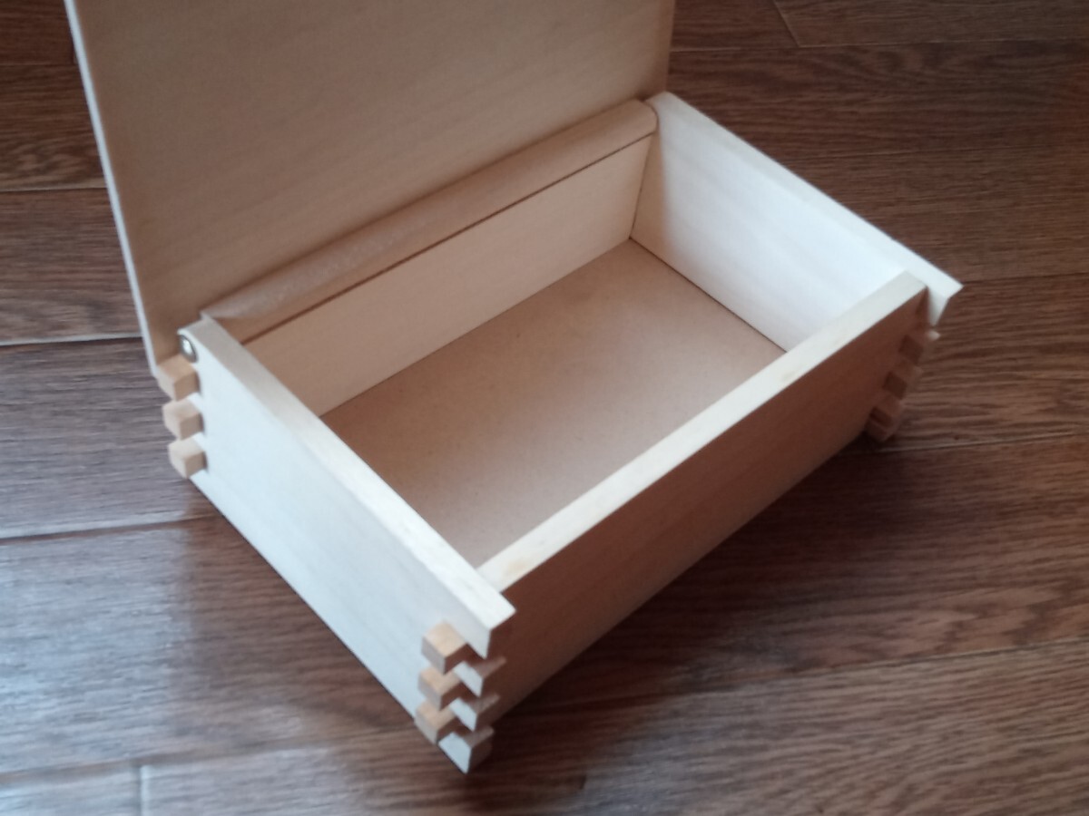 ☆かわいい アクセサリーケース 木製ケース 木箱 小物入れ 美良品！☆_画像1