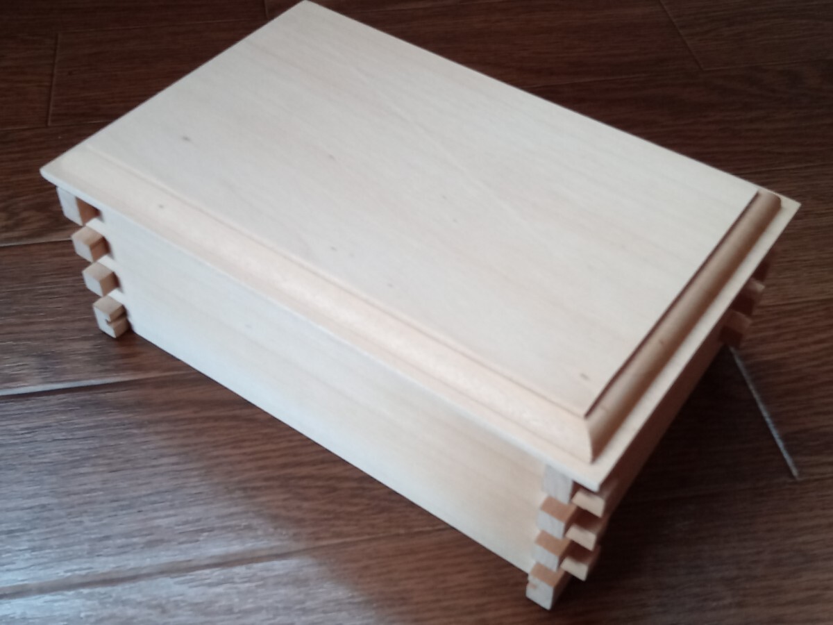 ☆かわいい アクセサリーケース 木製ケース 木箱 小物入れ 美良品！☆_画像4