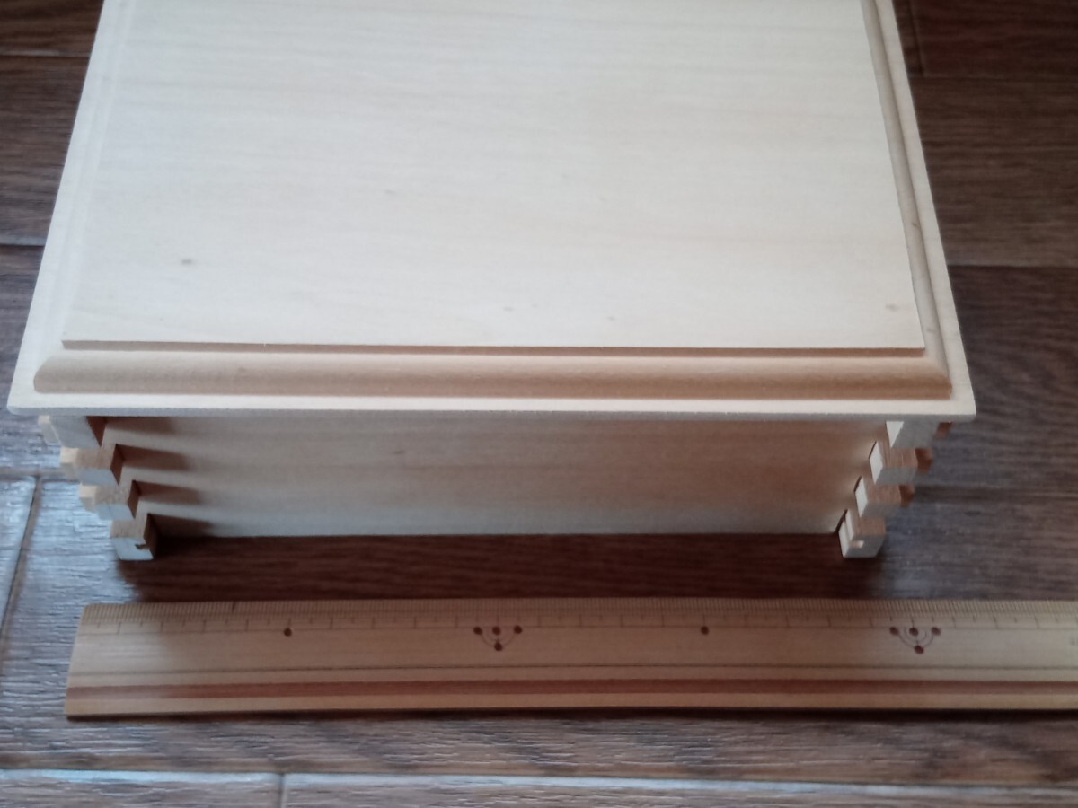 ☆かわいい アクセサリーケース 木製ケース 木箱 小物入れ 美良品！☆_画像7