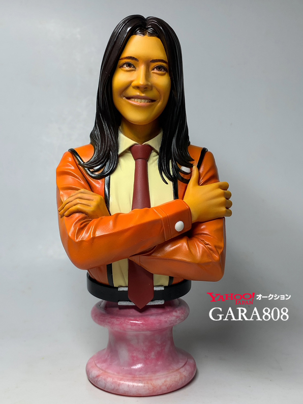 おトク情報がいっぱい！ フジ・アキコ隊員胸像◇塗装完成品《送料無料》海洋堂フジアキコ 特撮