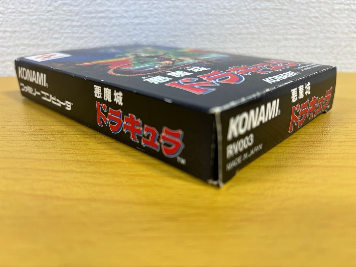 FC【悪魔城ドラキュラ カセット】箱 ハガキ 取扱説明書 ソフト FC【悪魔城ドラキュラ カセット】箱 ハガキ 取扱説明書 ソフト