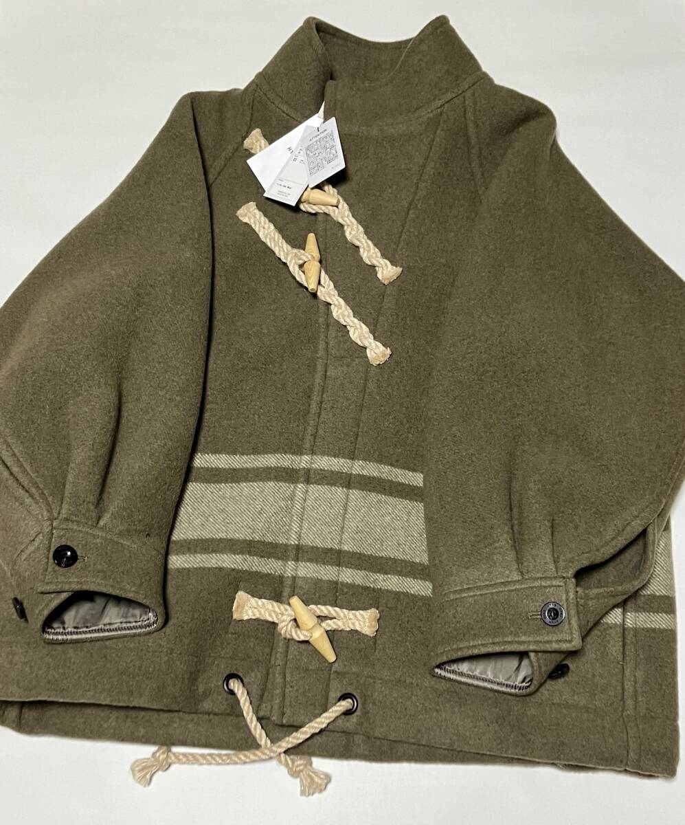 24aw 伊勢丹別注 HYKE DOUBLE FACE DUFFEL JACKET ハイク ダブル 24aw 伊勢丹別注 HYKE DOUBLE FACE DUFFEL JACKET ハイク ダブル