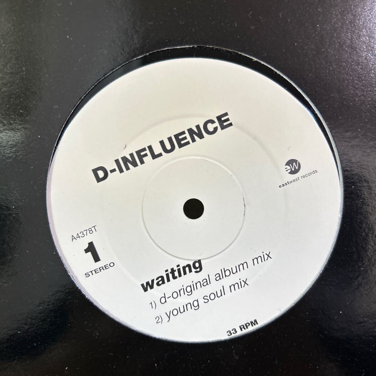 DInfluence Waiting A4378T EastWest Records レコード_画像2