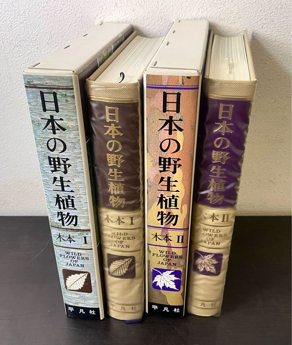clo◎日本の野生植物 木本Ⅰ・Ⅱ 全2巻 外函付 平凡社/1993年/編 clo◎日本の野生植物 木本Ⅰ・Ⅱ 全2巻 外函付 平凡社/1993年/編